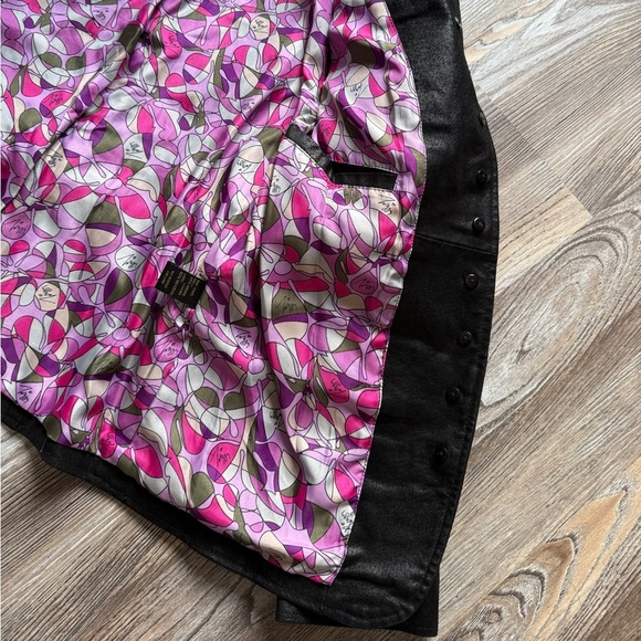 Twiggy London Genuine Suede Military style Jacket y2k 2000s Size S Small - Picture 7 of 9